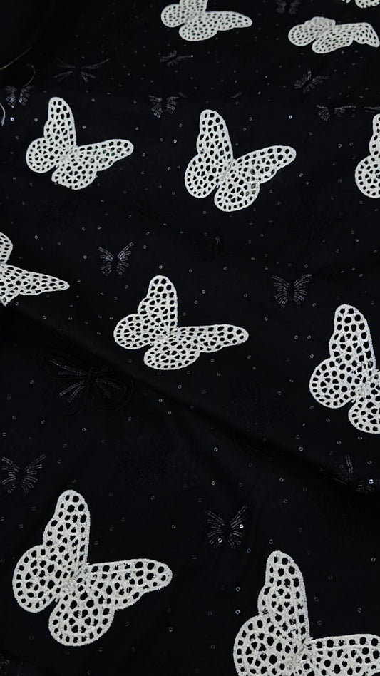 2pc Titliii black lawn