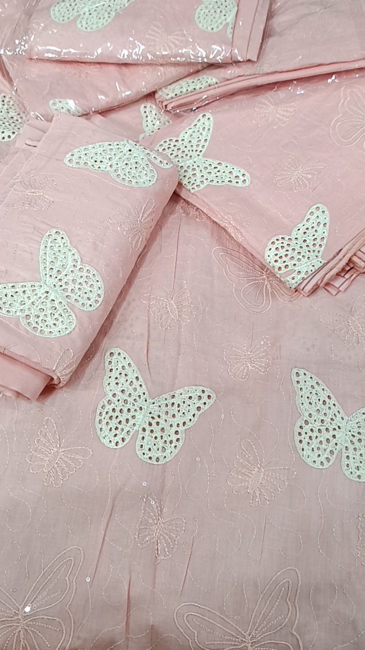 3pc titliiiii baby pink lawn