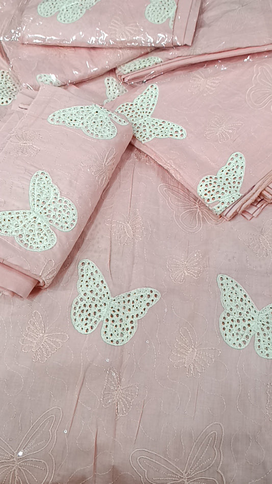 3pc titliiiii baby pink lawn