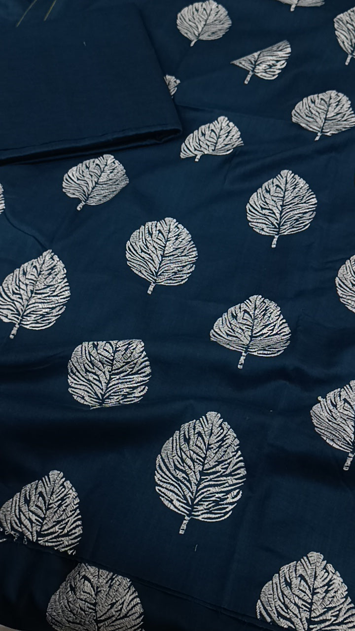 2pc palm leaf lawn zink