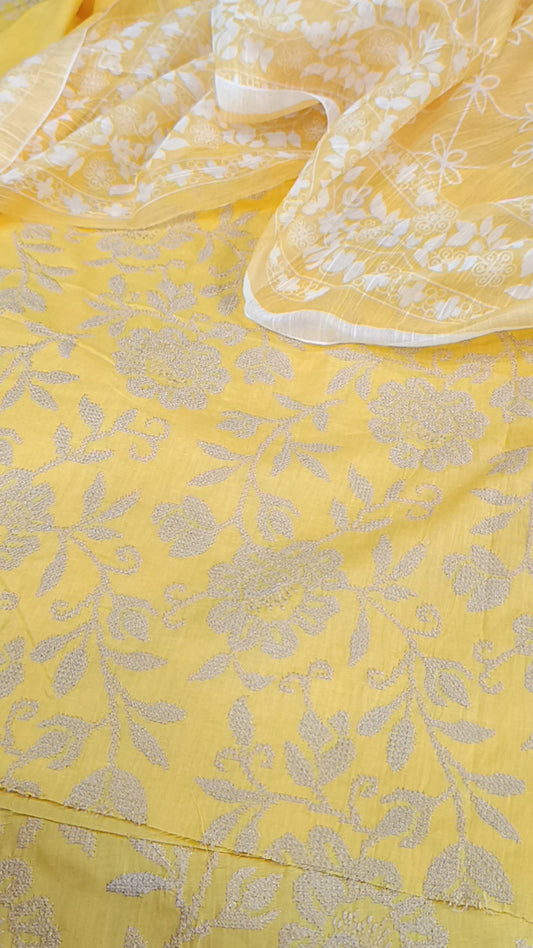 3pc shamma  yellow lawn