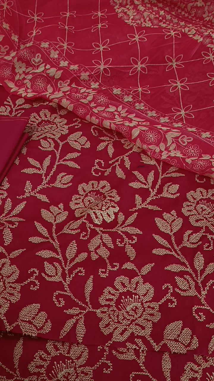 3pc shamma red lawn