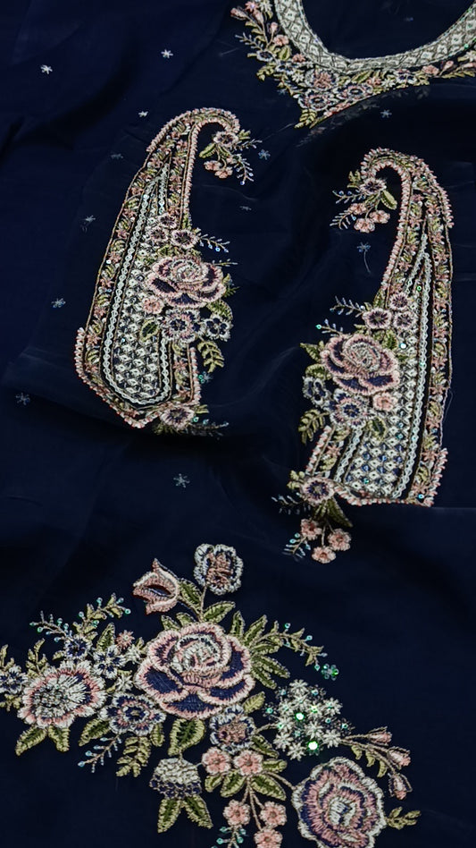 2pc Eloise blue lawn