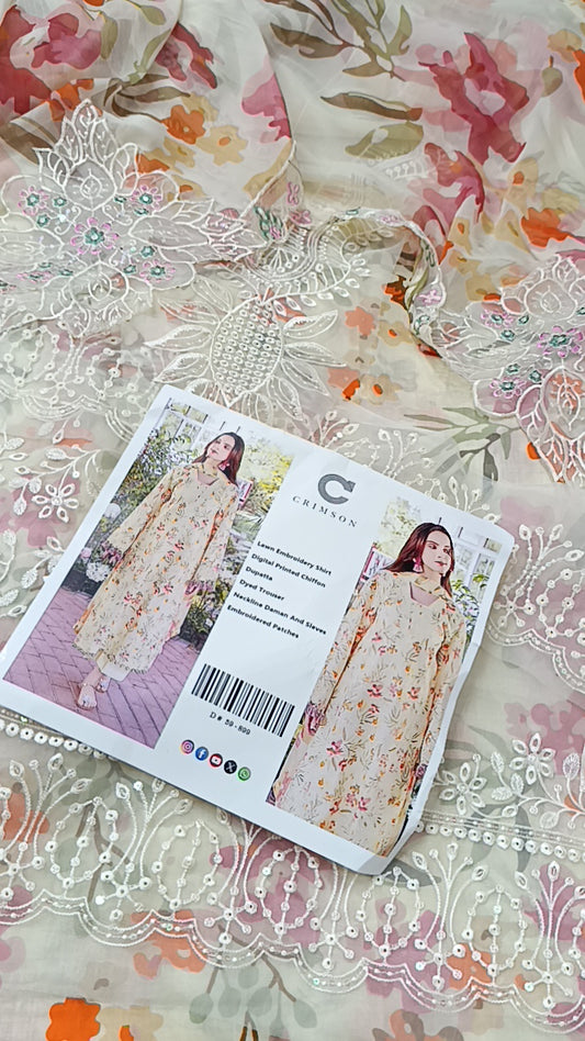 3pc crimson garden lawn