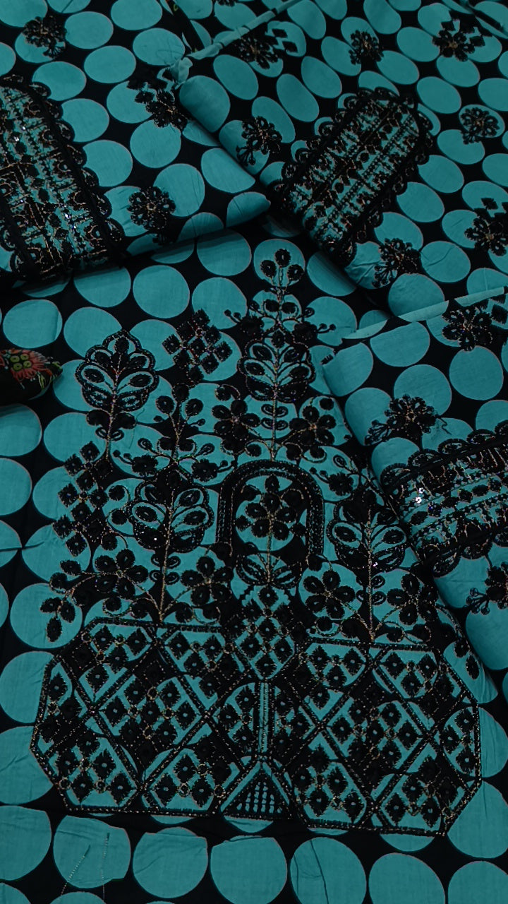 3pc polka COp blue law