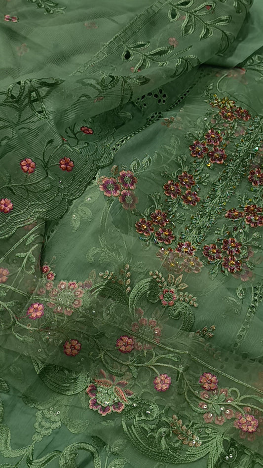 3pc pista handmade emaan lawn