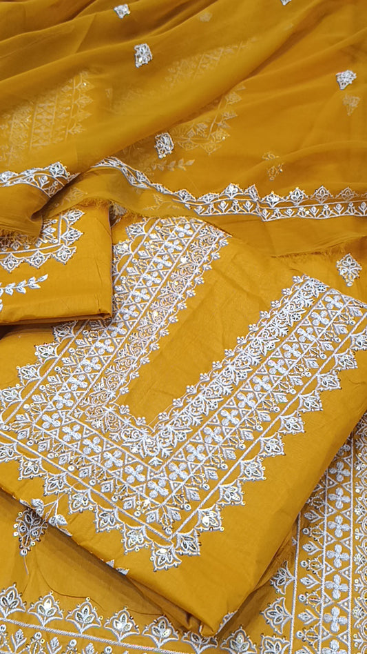 3pc jugnuu yellow lawn