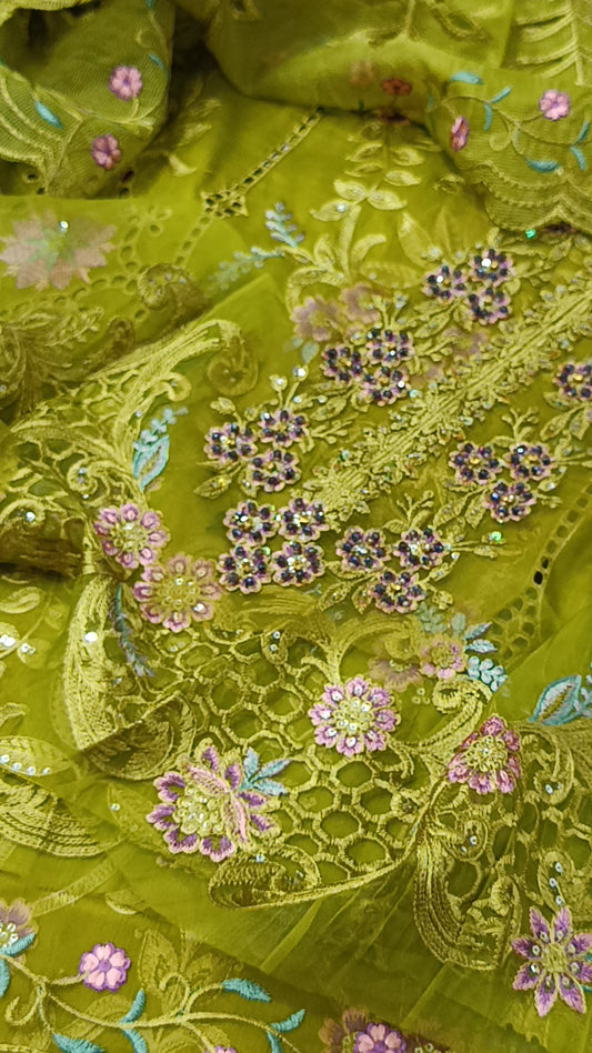 3pc emaan salsa Dhani lawn