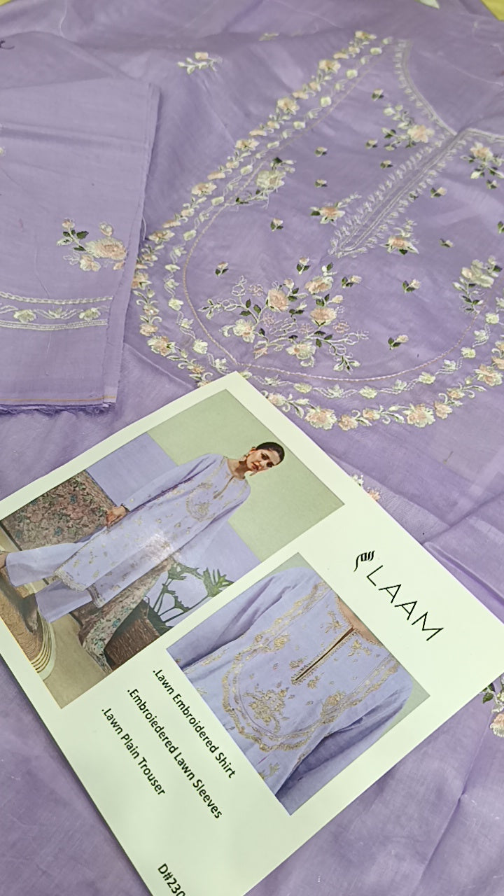 2pc laam lilac lawn