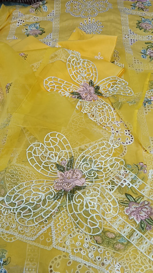 3pc Twilight yellow lawn