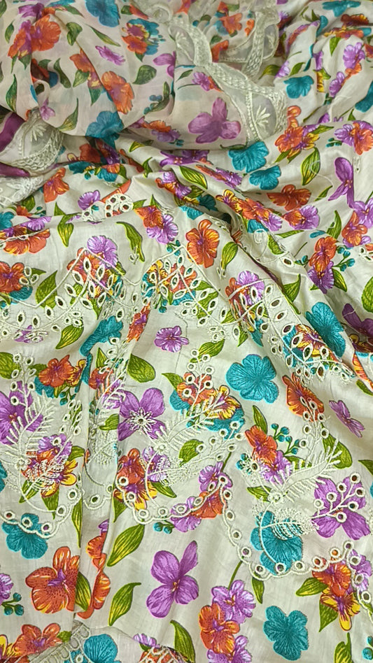 3pc rangoli lawn