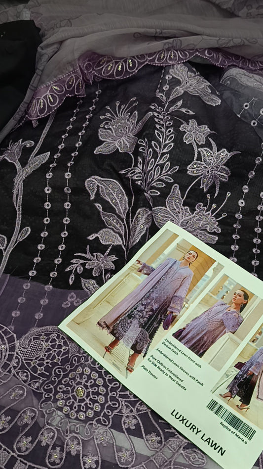3pc Maria b double tone purple