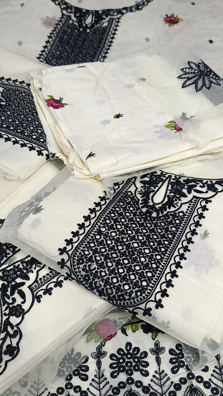 2pc off white gulaab