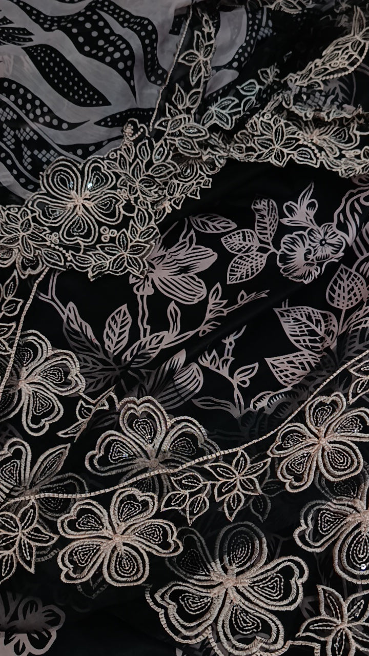 3pc star black lawn