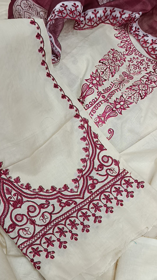3pc baroque skin lawn