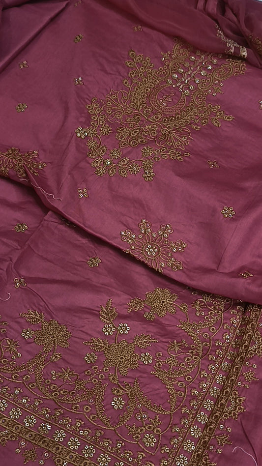 3pc Neha pink lawn