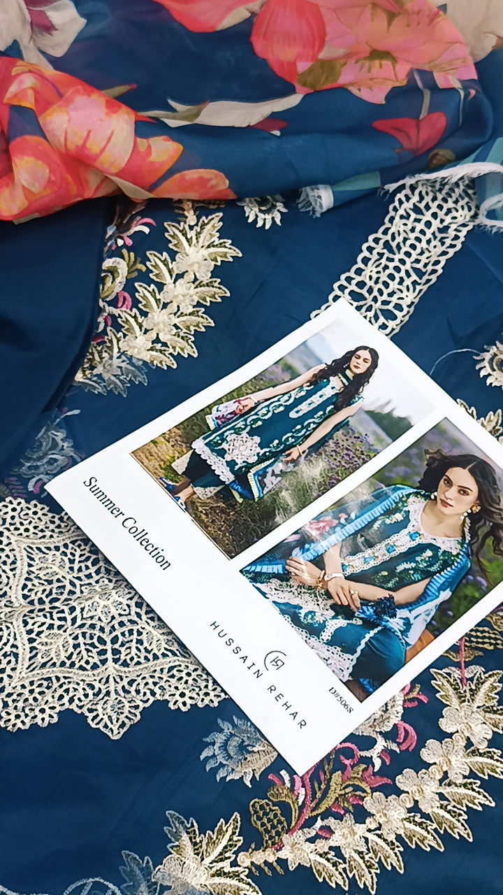 3pc zebunisa zink lawn