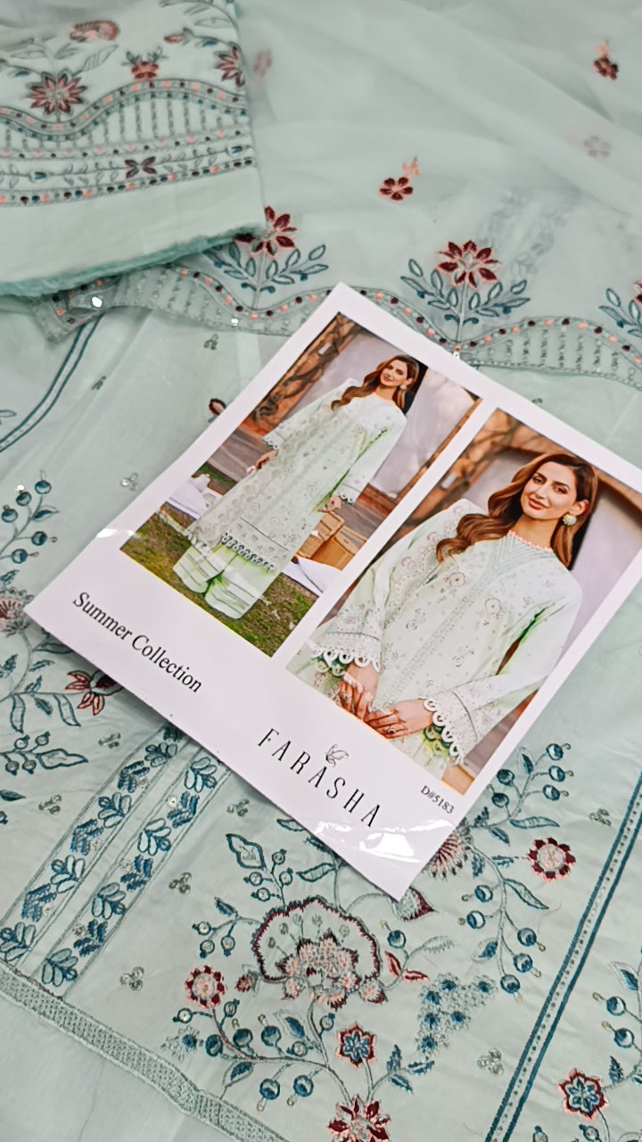 3pc Natasha sky lawn