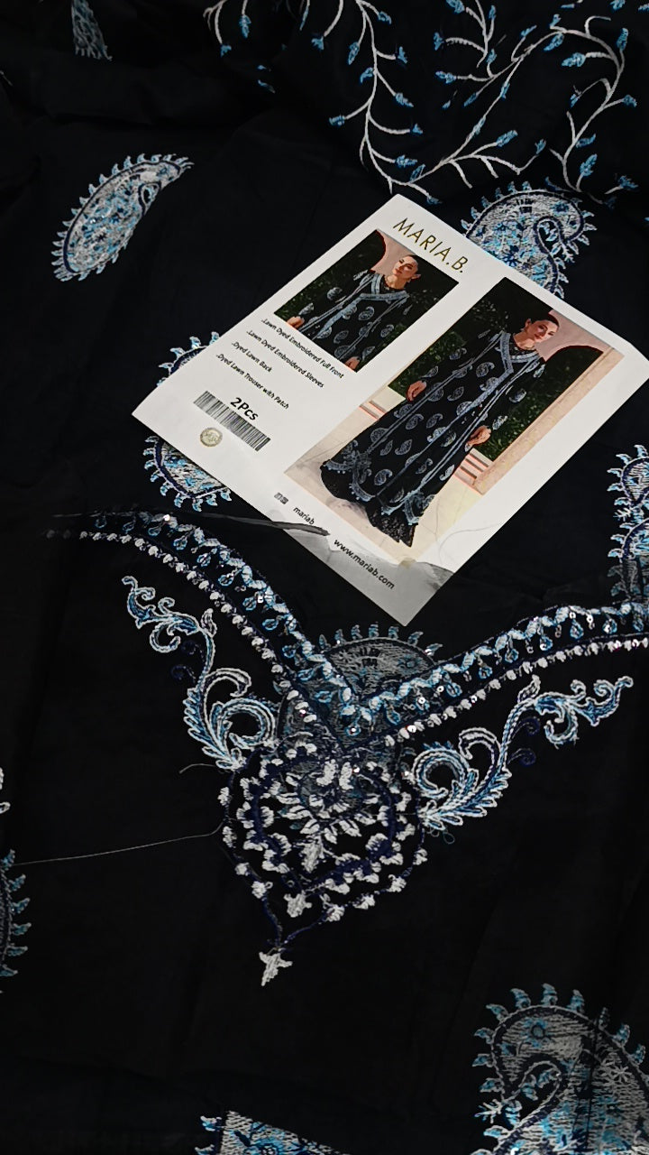 2pc tataami black lawn