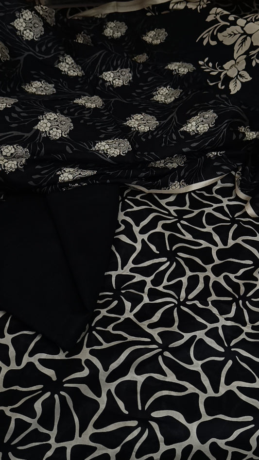 3pc premium black shake lawn