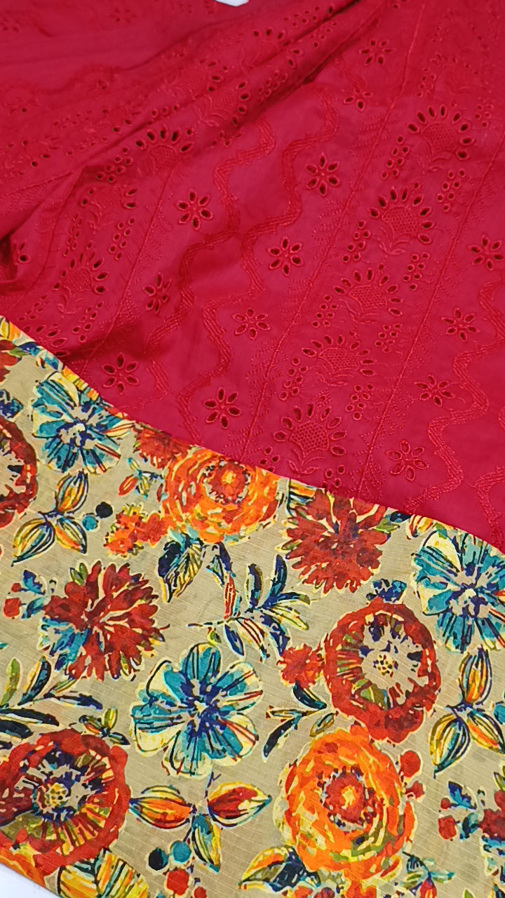 2pc chicken Florentine red lawn