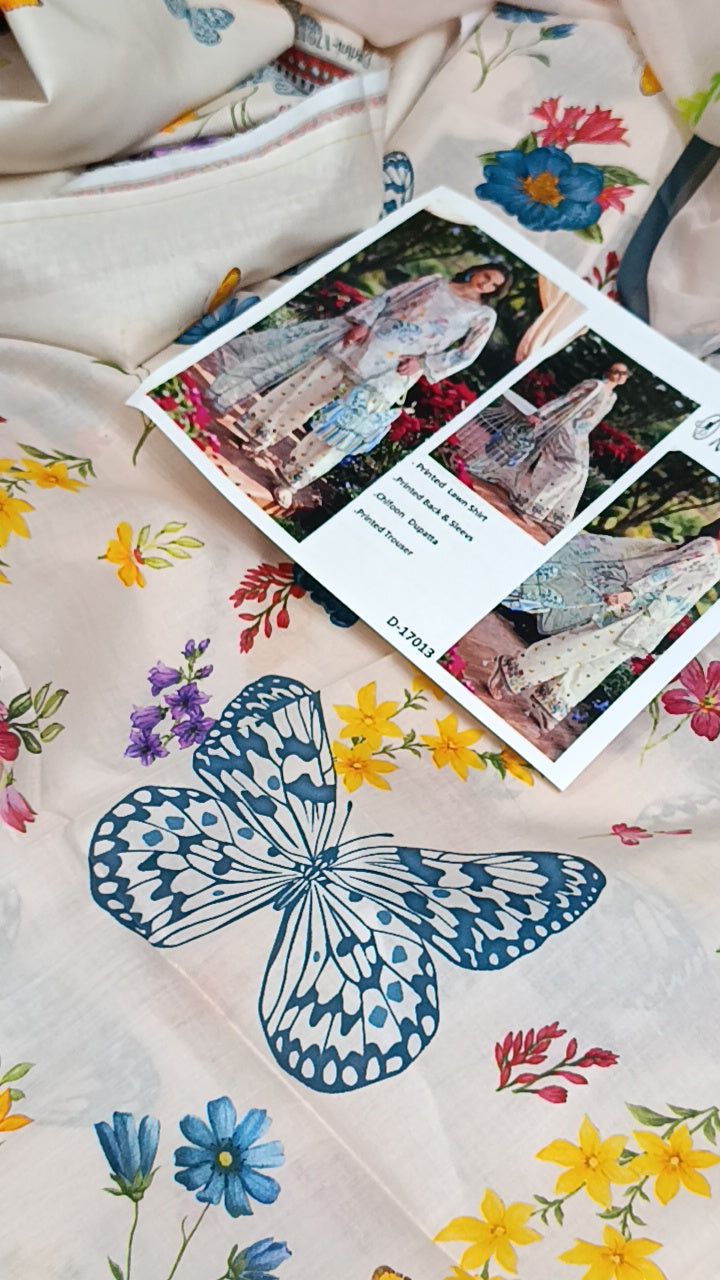 3pc M basic only print lawn