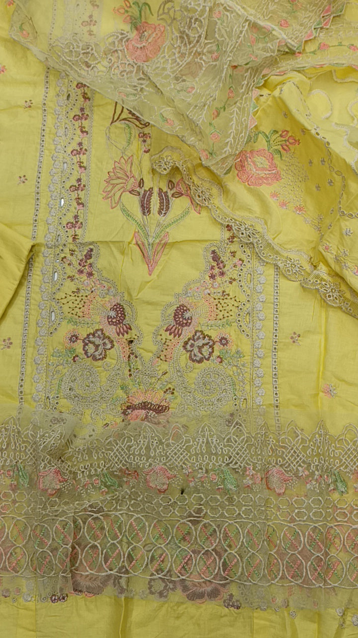 3pc Sanam B fresh yellow sale
