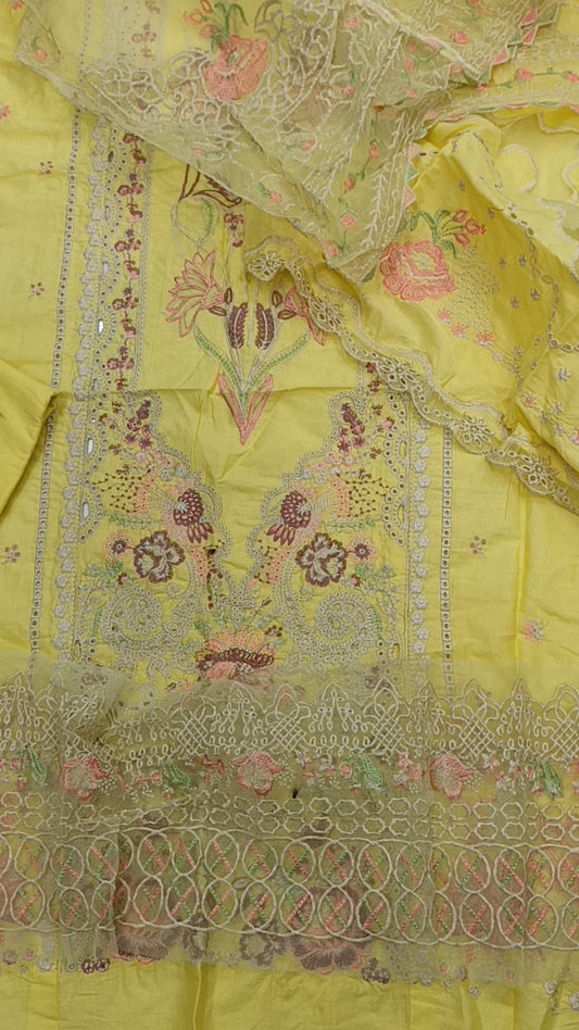 3pc Sanam B fresh yellow sale