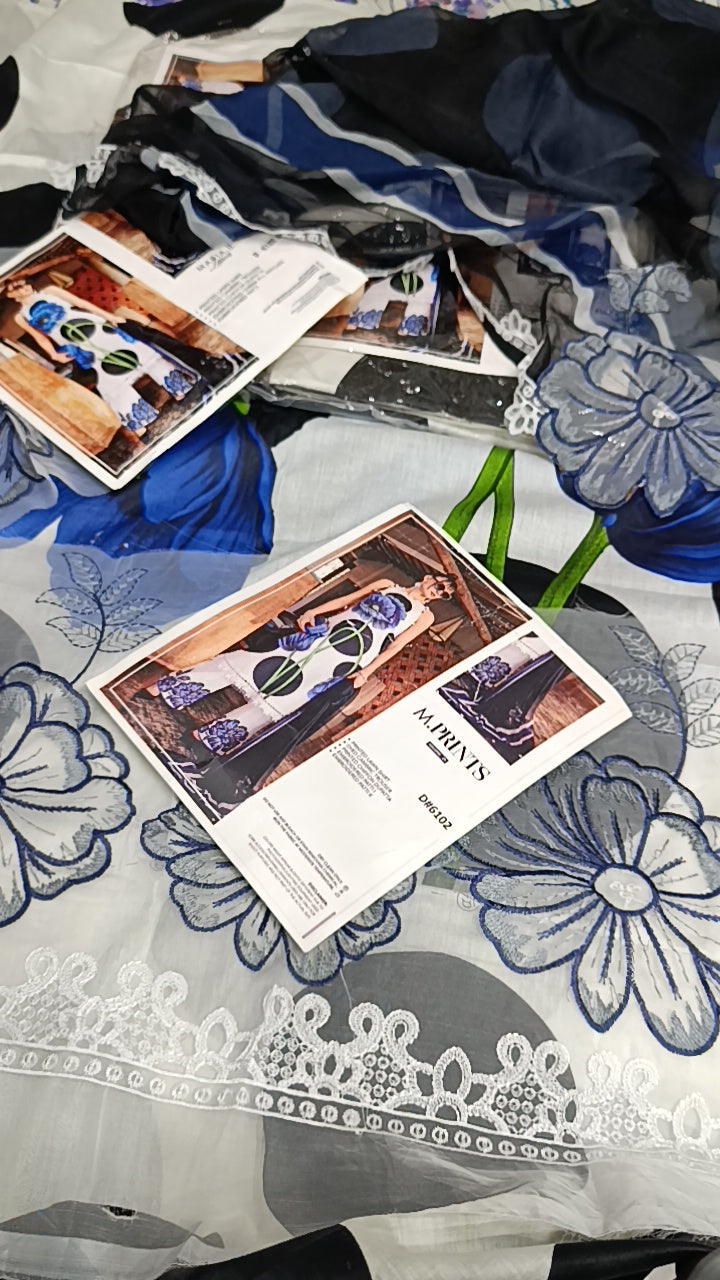 3pc MB gaint blue white lawn