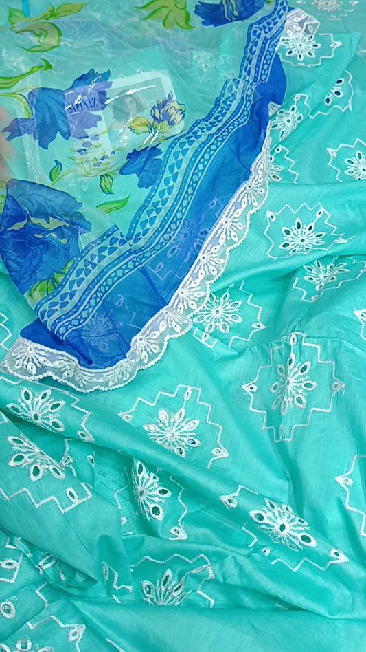3pc grace  ferozi lawn