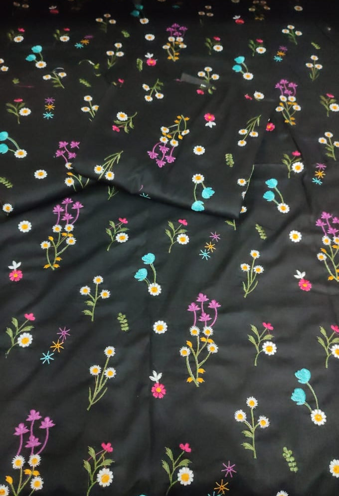 2pc Bliss black lawn