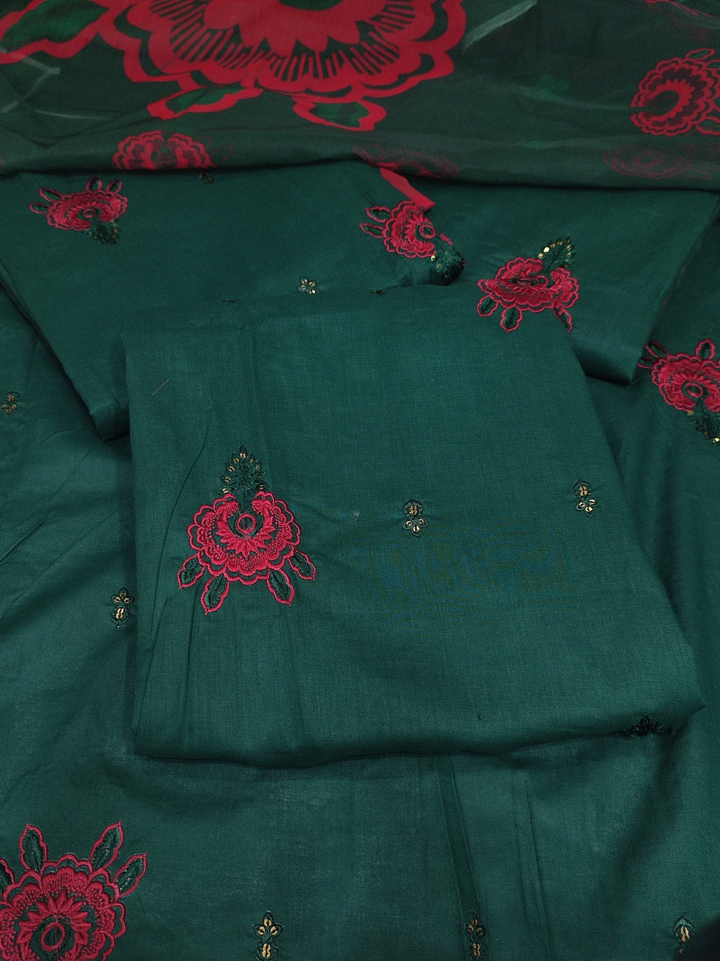 3pc green Amber lawn
