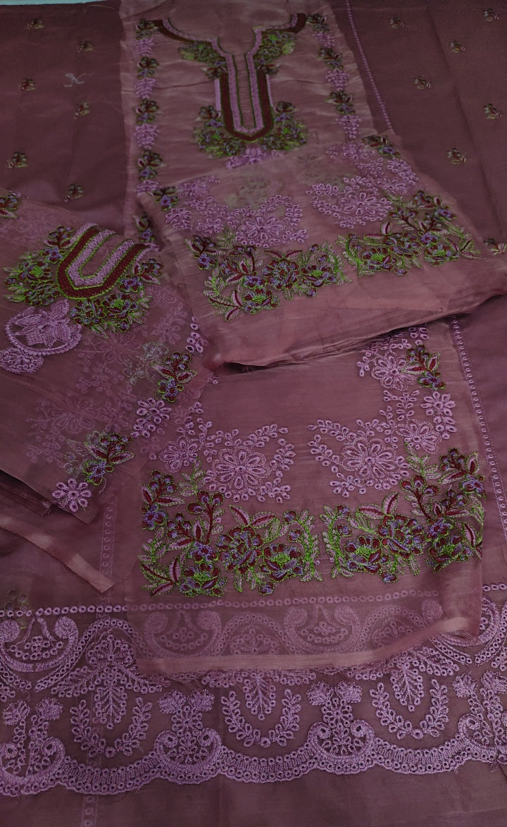 2pc tea pink elara lawn