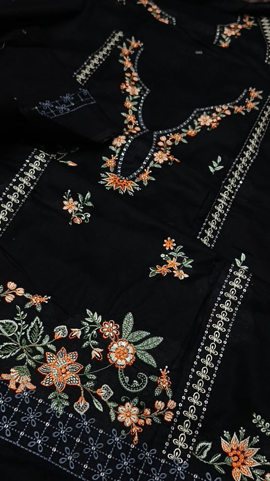 2pc Black dawn lawn
