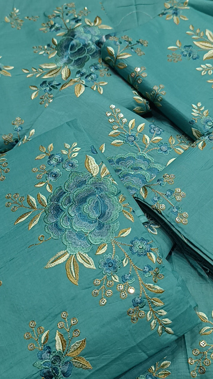 3pc hazel sea green lawn