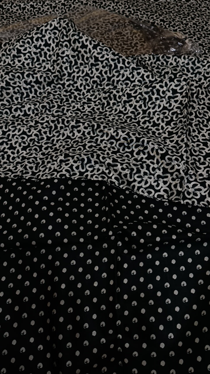2pc choti booti black lawn
