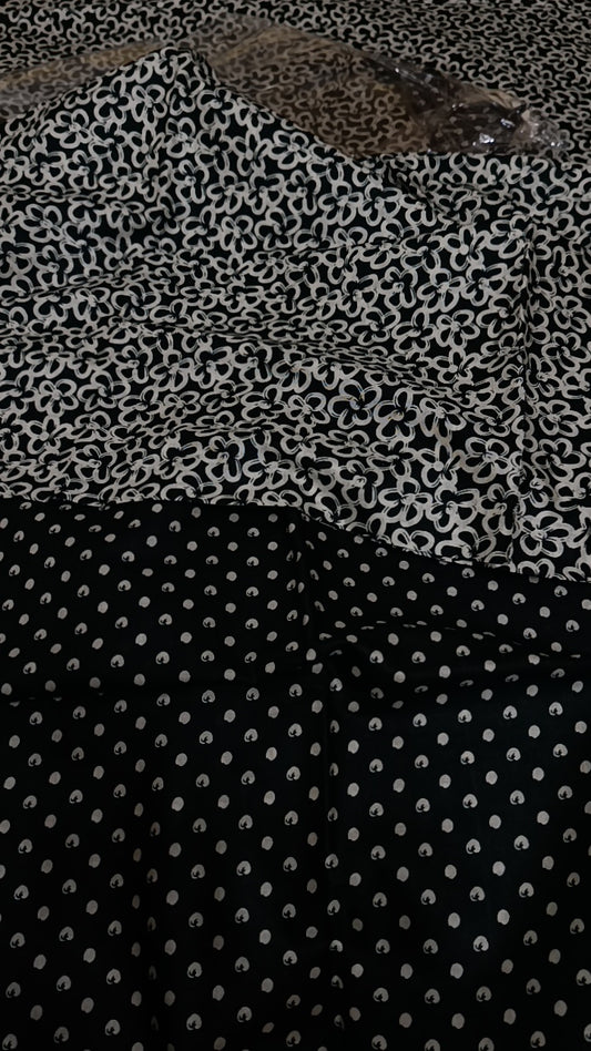 2pc choti booti black lawn