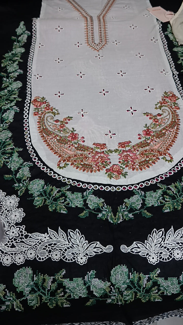 2pc ethnic cutshut lawn