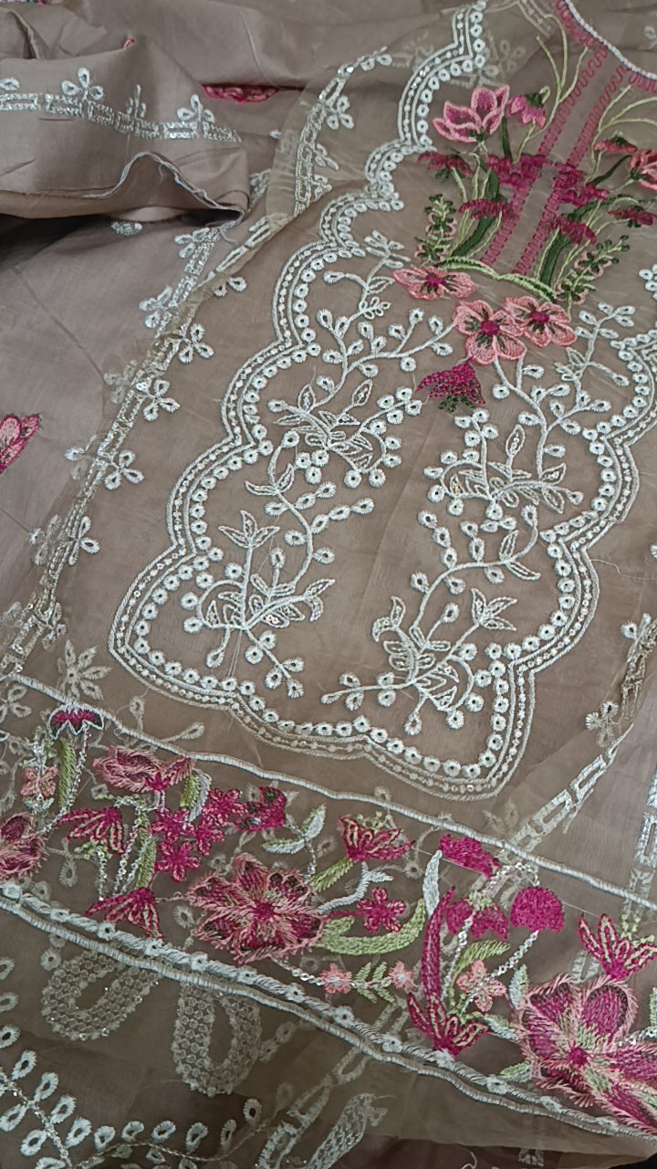 2pc nude Karishma lawn
