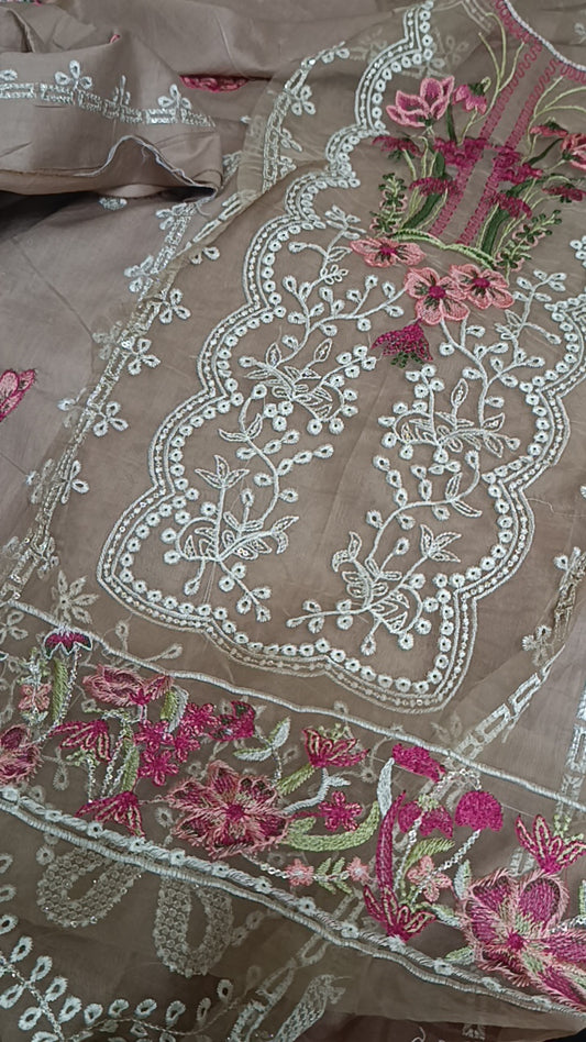 2pc nude Karishma lawn