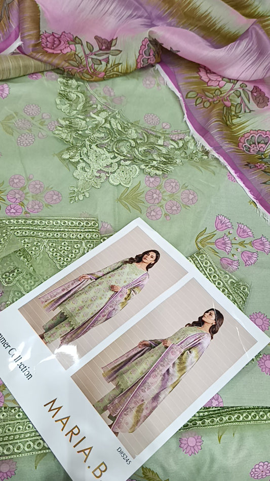 3pc green matcha lawn