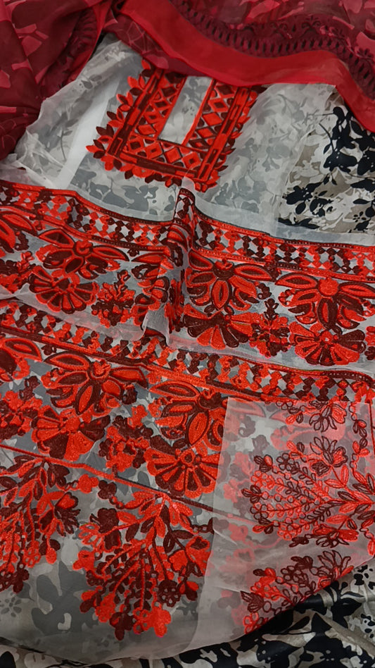 3pc Zainab chotani RB lawn
