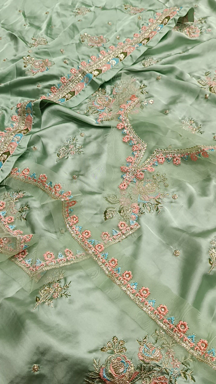 Silk 2pc haleeema pista silk