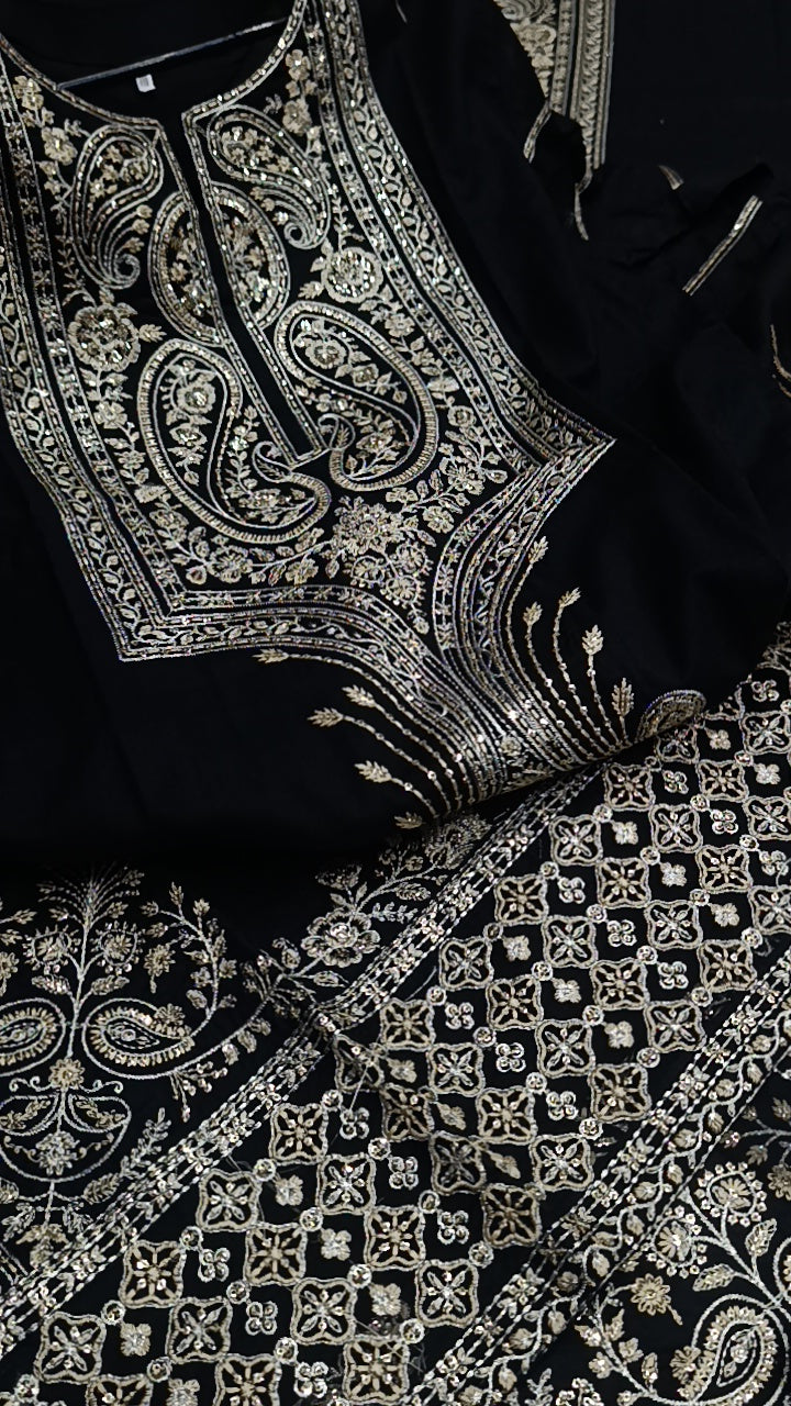 3pc Wilsom black lawn