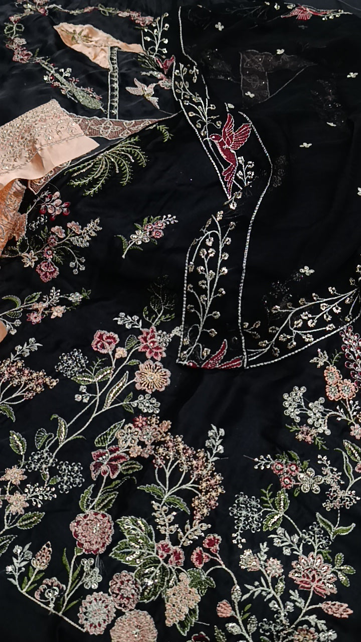 3pc Ethnic Boutique style silk