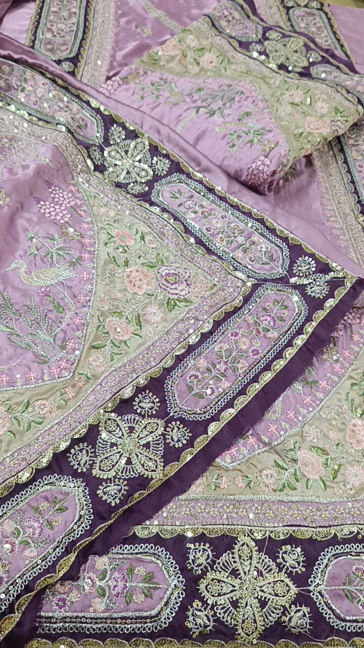 2pc silk Shakira lilac