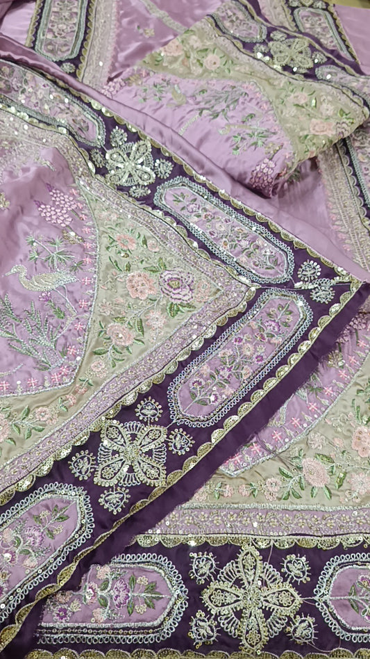 2pc silk Shakira lilac