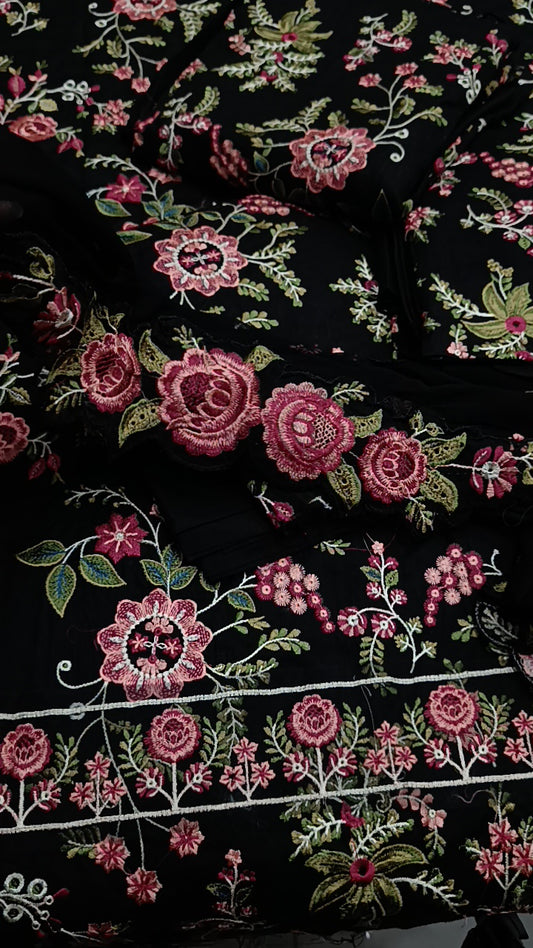 3pc Black Zara shahjahan