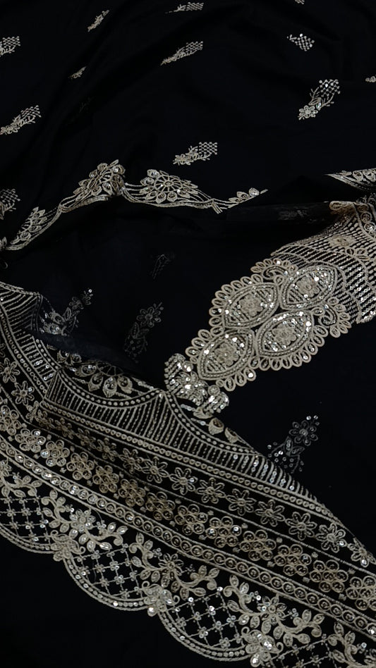 3pc dhankh Soraya black