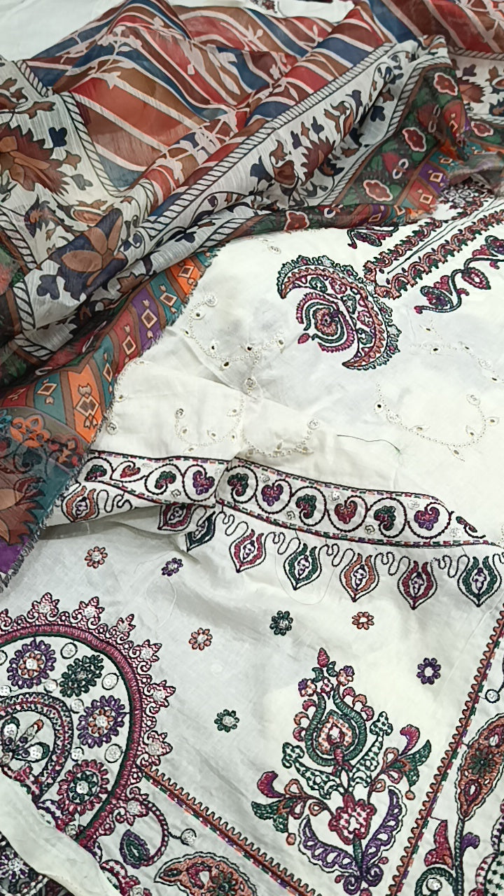 3pc jazmin hira faisal lawn